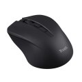 Trust Mydo - Beidhändig - Optisch - RF Wireless - 1800 DPI - Schwarz