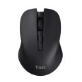 Trust Mydo - Beidhändig - Optisch - RF Wireless - 1800 DPI - Schwarz