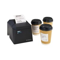 Star Micronics TSP143IV-UE SK Linerless CloudPRNT - Etiketten-/Labeldrucker - Thermotransferdruck