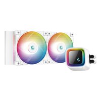 Deepcool LS520 WH - All-in-One-Flüssigkeitskühler - 12 cm - 500 RPM - 2250 RPM - 32,9 dB - 85,85 cfm