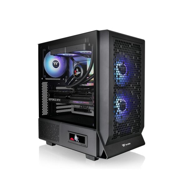 Thermaltake Ceres 330 TG ARGB Black - Midi/Minitower - ATX