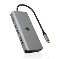 ICY BOX D ICY BOX IB-DK4061-CPD USB-C 12-Port 100W DockingStation