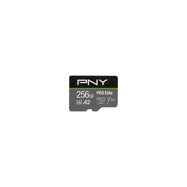 PNY P-SDU256V32100PRO-GE - 256 GB - MicroSDXC - Klasse 10 - UHS-I - 100 MB/s - 90 MB/s