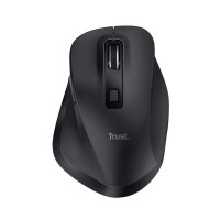 Trust Fyda - rechts - Optisch - RF Wireless + USB Type-A - 2400 DPI - Schwarz