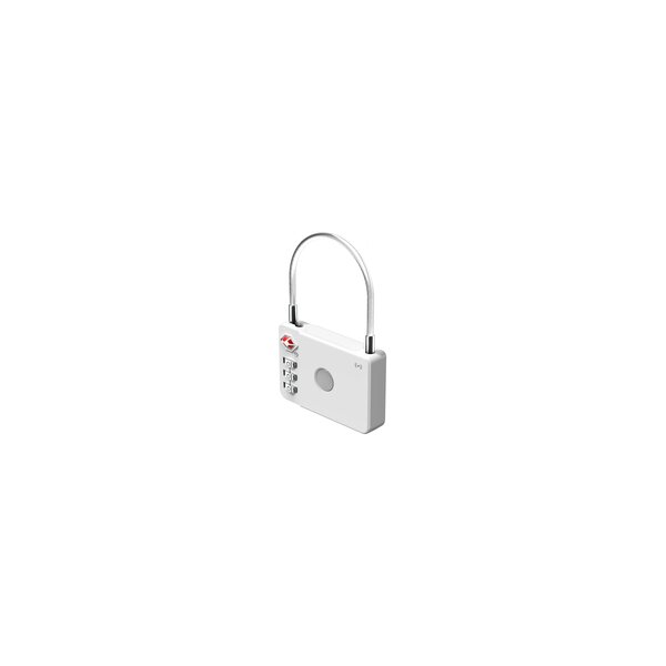Ultron MiLock Gepäckschloss mit apple zert.Tag weiss