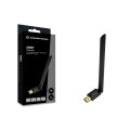 Conceptronic ABBY17B USB-Bluetooth 5.3-Adapter mit externer Antenne und hoher Reichweite - Eingebaut - Kabellos - USB - Bluetooth - 3 Mbit/s - Schwarz