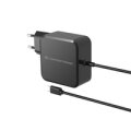 Conceptronic OZUL05BE 100W GaN USB-PD-Ladegerät - Eingebautes USB-C-Kabel - Drinnen - AC - 20 V - 1,8 m - Schwarz