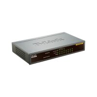 D-Link DES-1008PA - Unmanaged - Fast Ethernet (10/100) -...