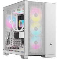 Corsair Geh Midi 6500D Airflow Tempered Glass White