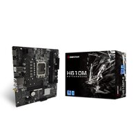 Biostar H610MT-E H610 S1700 mATX DDR4 - Mainboard - Intel...