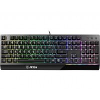 MSI Vigor GK30 - Volle Größe (100%) - USB - Mechanischer Switch - QWERTZ - RGB-LED - Schwarz