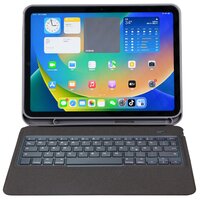 DEQSTER Slim Keyboard 2 10.9" (10. Gen.) - QWERTZ - Deutsch - Apple - e iPad 10 - 9" (10. Gen.) - Schwarz - 27,7 cm (10.9")