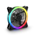 Sharkoon Shark Blades PWM - Ventilator - 12 cm - 400 RPM - 1400 RPM - 94,8 m³/h - Schwarz