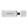 Intenso Flash Line - 128 GB - USB Typ-C - 3.2 Gen 1 (3.1 Gen 1) - 70 MB/s - Kappe - Weiß