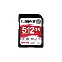 Kingston 512GB Canvas React Plus SDXC - Extended Capacity SD (SDXC)