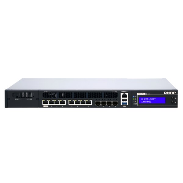 QNAP QuCPE-7012 - Intel - Intel® Xeon® D - D-2166NT - 2 GHz - 3 GHz - 16,6 MB