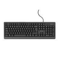 Trust TK-150 - Volle Größe (100%) - USB - Membran Key Switch - QWERTZ - Schwarz