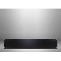 Inter-Tech 88887150 - Blindplatte - Schwarz - Stahl - 2U...