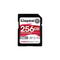 Kingston 256GB Canvas React Plus SDXC - Extended Capacity SD (SDXC)