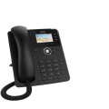 Snom Tischtelefon D717 - IP-Telefon - Schwarz - Kabelgebundenes Mobilteil - Im Band - Out-of band - SIP-Info - 3 Zeilen - 1000 Eintragungen