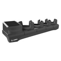 Zebra TC53/TC58 multi-slot cradle to charge 4 devices and 4 spare batteries Includes