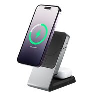 Alogic MSCDD - Drinnen - USB - Kabelloses Aufladen - Schwarz