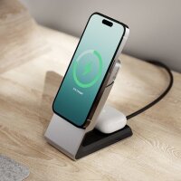 Alogic MSCDD - Drinnen - USB - Kabelloses Aufladen - Schwarz