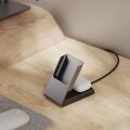 Alogic MSCDD - Drinnen - USB - Kabelloses Aufladen - Schwarz