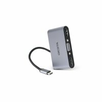 Dicota USB-C Portable 5-in1 Docking Station 4K HDMI/DP PD