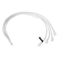Alphacool Y-Splitter 4-Pin auf 4x PWM 60cm - weiß