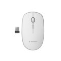 Gembird MUSW-4B-01-W - Beidhändig - Optisch - RF Wireless - 1600 DPI - Weiß