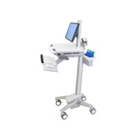Ergotron StyleView EMR Cart with LCD Pivot -...