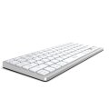 INCA Tastatur IBK-565BT Bluetooth 5.0 Smart Silber - Tastatur - Bluetooth