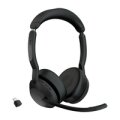 Jabra Evolve2 55 - Kabellos - Büro/Callcenter - 20 - 20000 Hz - 130 g - Kopfhörer - Schwarz