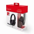 Gembird GHS-402 - Kabelgebunden - Gaming - 20 - 20000 Hz - Kopfhörer - Schwarz