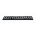 Gembird KB-BTRGB-01-DE - Mini - Kabellos - Bluetooth - QWERTZ - LED - Schwarz
