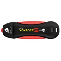 Corsair Voyager GT - 256 GB - USB Typ-A - 3.2 Gen 1 (3.1 Gen 1) - 390 MB/s - Kappe - Schwarz - Rot