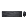 Dell Pro-Tastatur und -Maus – KM5221W - US international (QWERTY) - schwarz - Volle Größe (100%) - Kabellos - RF Wireless - QWERTY - Schwarz - Maus enthalten