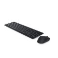Dell Pro-Tastatur und -Maus – KM5221W - US international (QWERTY) - schwarz - Volle Größe (100%) - Kabellos - RF Wireless - QWERTY - Schwarz - Maus enthalten
