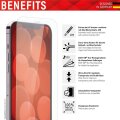 DISPLEX Panzerglas (10H) für Apple iPhone XR/11 - Eco-Montagerahmen - Tempered Glas - kratzer-resistente Schutzfolie - hüllenfreundlich - Apple - iPhone XR/ iPhone 11 - Trockene Anwendung - Schlagfest - Kratzresistent - Staubresistent - Transparent - 1 St