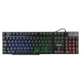 Ultron HAWK Gaming Set - Volle Größe (100%) - QWERTZ - LED - Schwarz - Rot - Weiß - Maus enthalten