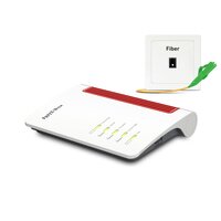 AVM FRITZ!Box 5530 - Wi-Fi 6 (802.11ax) - Dual-Band (2,4 GHz/5 GHz) - Eingebauter Ethernet-Anschluss - Weiß - Tabletop-Router