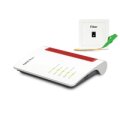 FRITZ! Box 5530 - Wi-Fi 6 (802.11ax) - Dual-Band (2,4 GHz/5 GHz) - Ethernet/LAN - Weiß - Tabletop-Router