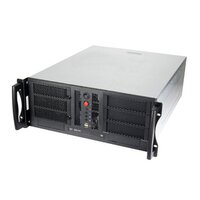 Chenbro Micom 4U Open-Bay Compact Rackmount - Rack - Grau...