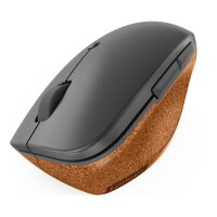 Lenovo Go - rechts - Vertikale Ausführung - Optisch - RF Wireless - 2400 DPI - Grau