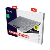 Trust Exto - Notebook-Ständer - Grau - Acrylnitril-Butadien-Styrol (ABS) - Aluminium - 40,6 cm (16 Zoll) - 1 Stück(e) - 18 cm