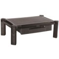 StarTech.com Monitor Ständer mit Schublade - Höhenverstellbar - Groß - Freistehend - 10 kg - 33 cm (13") - 81,3 cm (32") - Höhenverstellung - Schwarz