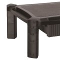 StarTech.com Monitor Ständer mit Schublade - Höhenverstellbar - Groß - Freistehend - 10 kg - 33 cm (13") - 81,3 cm (32") - Höhenverstellung - Schwarz