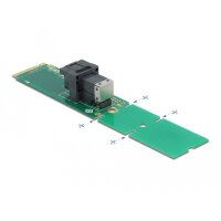 Delock Adapter M.2 Key M zu SFF-8643 NVMe 22110 / 2280 /...