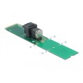 Delock Adapter M.2 Key M zu SFF-8643 NVMe 22110 / 2280 / 2260 - M.2 - SFF-8643 - Grün - Karton mit Aufhänger